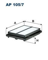 Luftfilter Filtron AP 105 7 FÜR Honda Ansaugluftfilter