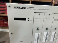 KIKUSUI KES7702 transient immunity test system mainframe ECU Tester
