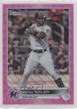 2022 Topps Chrome Update Pink Wave Refractor Jorge Soler #USC132 0bz6