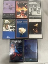 Elton John CASSETTE LOT 13 Tapes