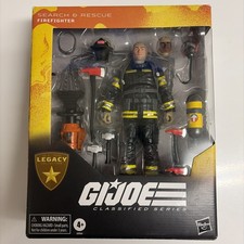 2025 GI Joe Classified Legacy SEARCH & RESCUE FIREFIGHTER 6  Scale Hasbro Figure