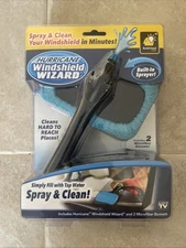 Hurricane Windshield Wizard - AS SEEN ON TV - Spray And Clean Tool NEW