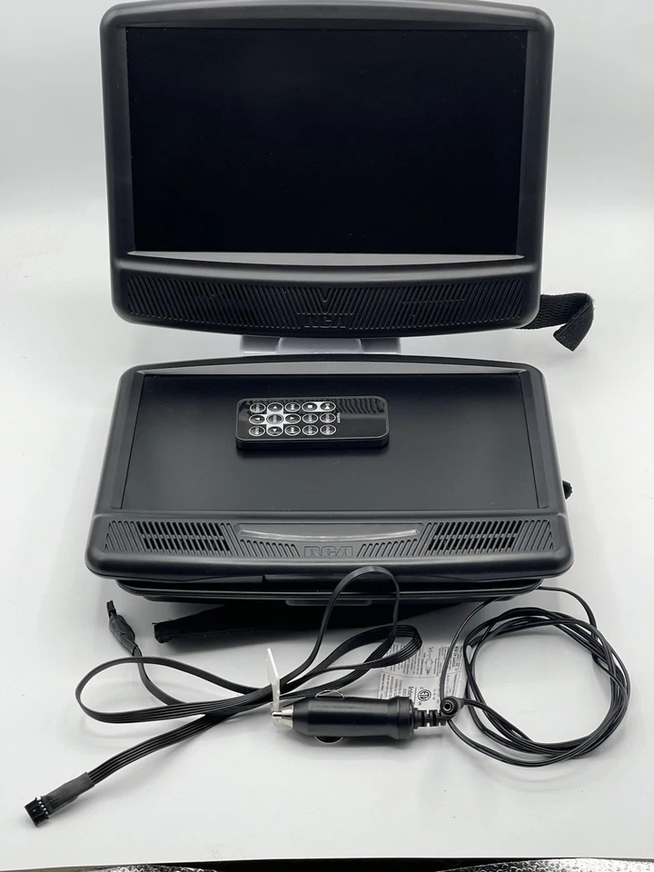 RCA DRC79108 10 inch Dual Screen Mobile DVD System Portable Player Car Headrest - Image 2 of 4
