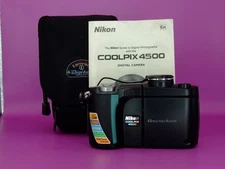 Nikon Coolpix 4500 Digital Camera 4.0MP 4x Zoom Tested and Working. CCD Sensor!