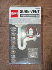 Oatey 39016, Sure-Vent 1-1/2 in. x 2 in. PVC Air Admittance Valve