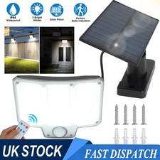 Front Door Solar Lights for Outdoor Use with Motion Sensor Ip44 3 Modes Garden