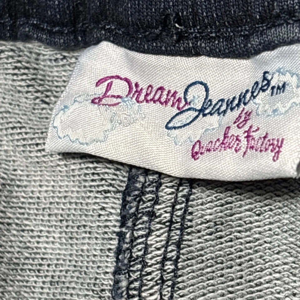 Dream Jeannes by Quacker Factory Women Pull On Jean Shorts XS Blue Faded Denim - Image 3 of 4