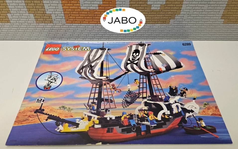 ( OK O5/24 ) Lego Pirates Bauanleitung 6289 Red Beard Runner - Bild 1 von 1