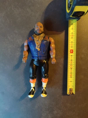 FIGURINE L'AGENCE TOUT RISQUE MISTER MR.T BARRACUDA T.V 1983 CANNEL PROD VINTAGE - Photo 1/4