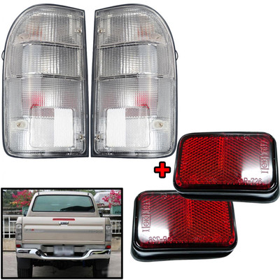 Tail Light Lamp Clear Lens W/Reflector LR For Toyota Hilux LN167