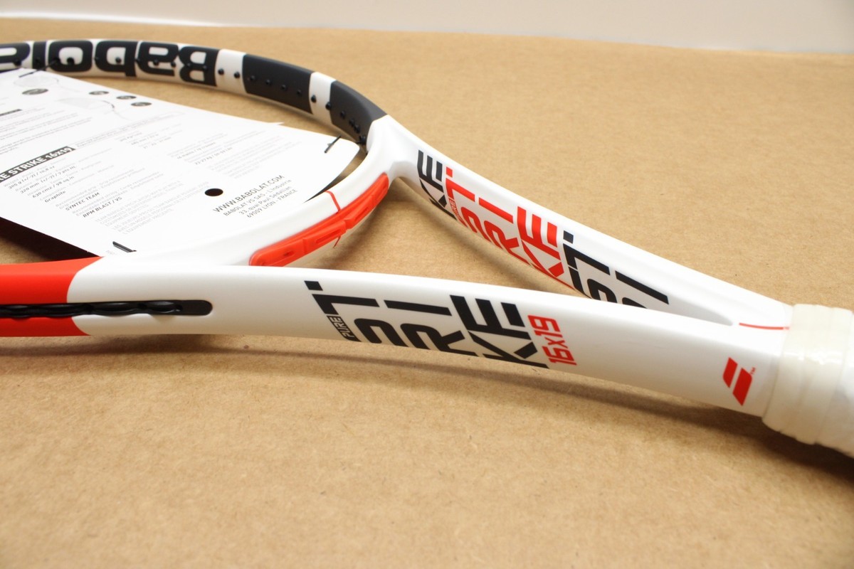 NOS* 2019 BABOLAT PURE STRIKE (16X19) TENNIS RACQUET (4 1/2) FROM