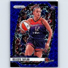 2024 Panini Prizm WNBA Celeste Taylor Rookie #48 Blue Velocity Phoenix Mercury