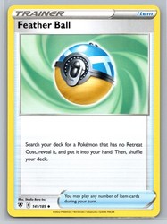 Feather Ball 141/189 Astral Radiance Uncommon Trainer
