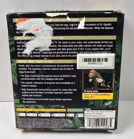 Caution Seaman - Sega Dreamcast Boxed + Microphone & VMU