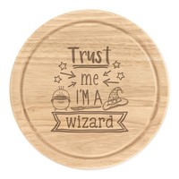 Trust Me I'm A Wizard Rund Zerkleinern KäSebrett Lustig Magischer Best