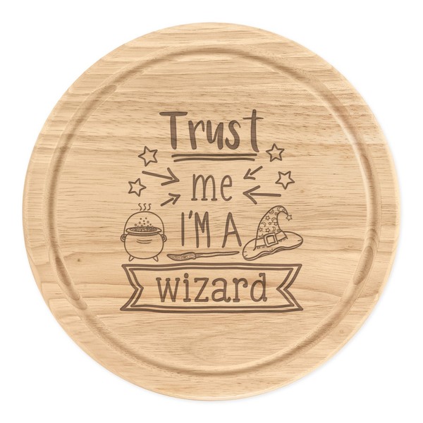 Trust Me I'm A Wizard Rund Zerkleinern KäSebrett Lustig Magischer Best-image