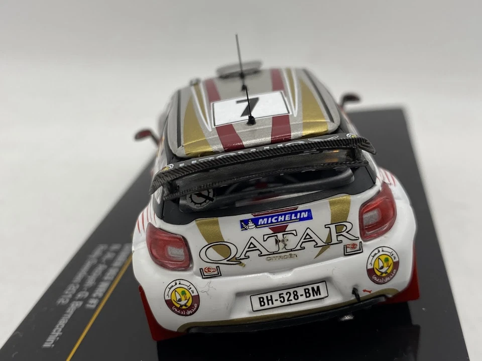Ixo Models Citroen DS3 WRC Al-Attiyah Sweden Rally 2012  RAM503 1:43 Diecast - Immagine 4 di 4