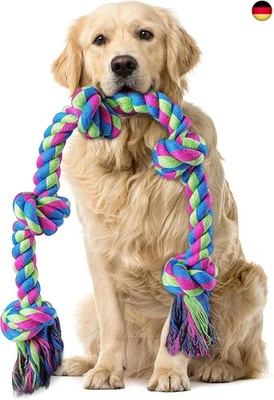 Aitmexcn Hundespielzeug Knoten Tau, Hundespielzeug UnzerstöRbar FüR GroßE Und Mi