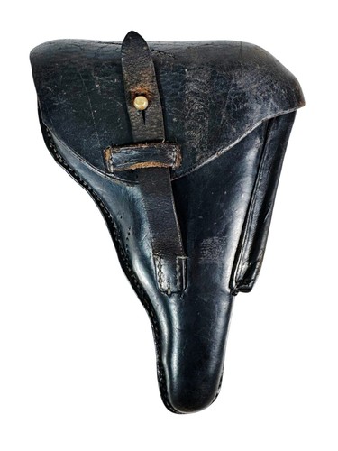 WW1 Imperial German Luger Pistol Holster Dated 1915 Berlin Unit Marked WWI