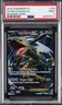 2015 POKEMON XY ROARING SKIES #104 FULL ART/RAYQUAZA EX PSA 9
