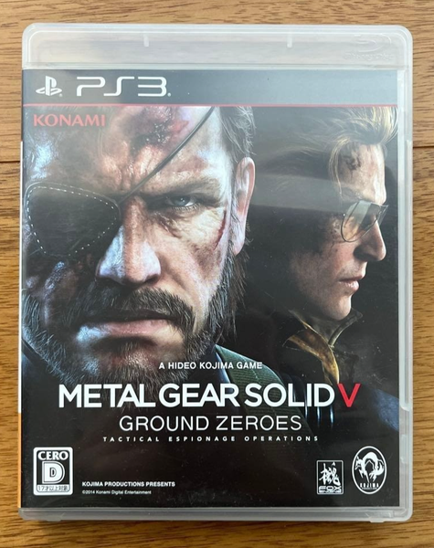 PS3 Metal Gear Solid V Ground Zeroes Versión Japonesa Importado de Japón