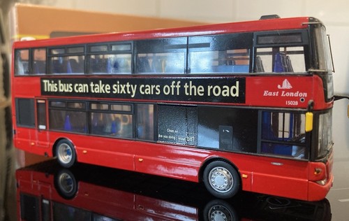 Northcord CMNL UKBUS 9001 East London Scania Omnicity Code 3 LBRT Decals Boxed - Picture 7 of 8