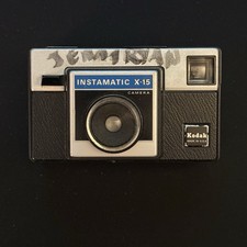 Vintage Kodak Instamatic X-15 Camera Made in USA Uses 126 Film NOT Film Tested