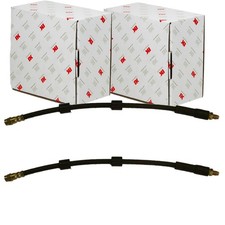 2X NK BREMSSCHLÄUCHE VORNE PASSEND FÜR CITROËN C4 PEUGEOT 307 LINKS+RECHTS