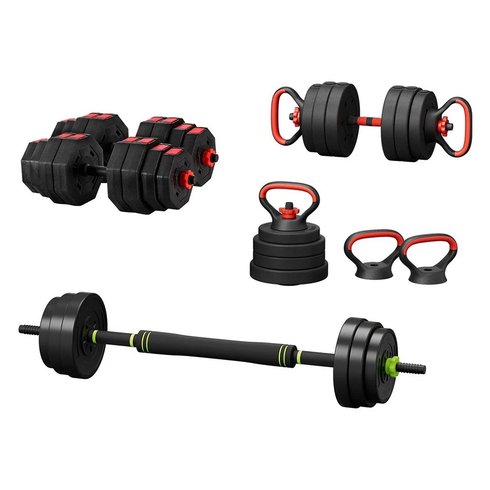 Everfit 40kg Dumbbells Barbell Set Adjustable Dumbbell Weight Lifting Home Gym