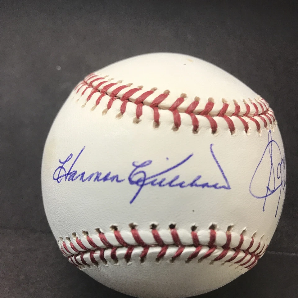Harmon Killebrew Sonny Jurgensen AUTOGRAPH Sign Rawlings BASEBALL JSA CERTIFIED! - Image 2 of 4