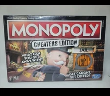 Hasbro Gaming - Monopoly Cheater's Edition Table Top Game, Board Game New