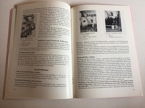 MERCEDES Typ OM 315 Betriebsanleitung 1954 Handbuch Motor BA IM - Picture 5 of 8