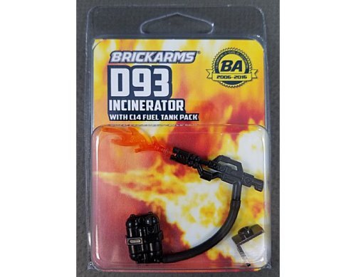 BrickArms D93 Verbrennungsanlage Flammenwerfer für SW Minifiguren -NEU- - Bild 3 von 4