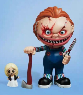 EEK Hunger Killers Chucky Blue Limited PVC Figure Collection H11.4cm(4.5in)