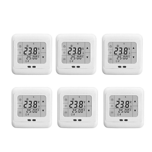 10x Thermostat Raumtemperaturregler LCD Digital Touchscreen Fußbodenheizung R1N9 - Bild 12 von 20
