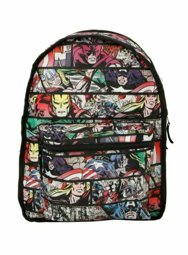 Disney Captain Marvel Reversible Backpack Bag | eBay display picture 3