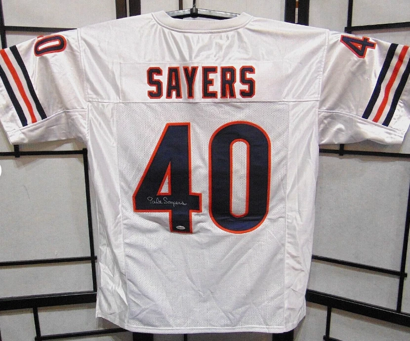 Gale Sayers 40 Autographed Chicago Bears Jersey JSA