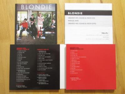 Blondie Greatest Hits Sound and Vision CD Set Japanese Edition