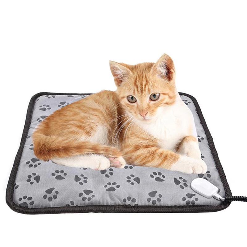 New Pet Heating Pad Cat Dog Electric Heat Mat Heated Bed Dog Puppy