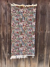 Vintage Christmas Throw Rug Free Shipping