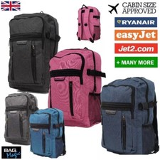 RyanAir 40x20x25cm Underseat Cabin Backpack, EasyJet Approved Rucksack Travel