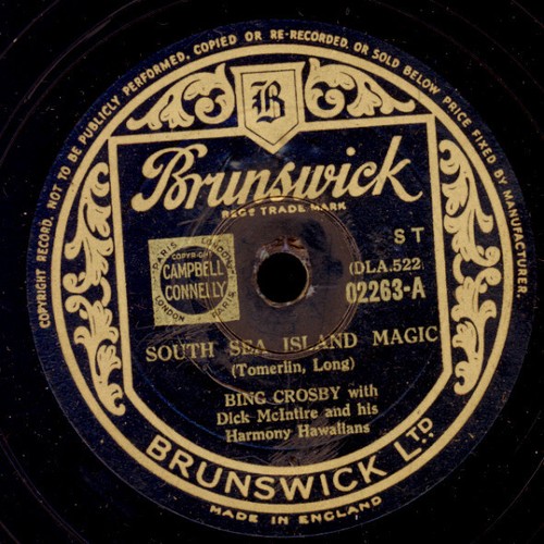6x "BING CROSBY and his songs " 1936 bis 1938 Schellackplatte -78rpm- Set282G - Picture 6 of 14
