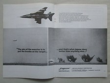 1974-75 PUB SEPECAT DASSAULT BREGUET BRITISH AIRCRAFT SEPECAT JAGUAR ORIGINAL AD