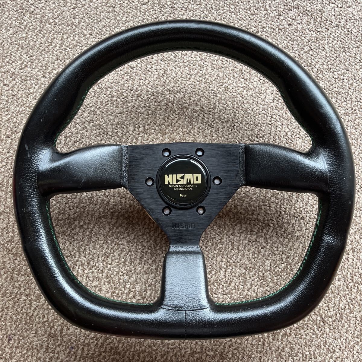 NISMO sports Skyline GT-R steering wheel D type rare BNR32
