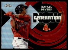 Rafael Devers 2022 Topps Chrome Update Generation Now #GNC-17 Boston Red Sox