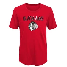 Outerstuff NHL Youth Chicago Blackhawks Full Strength Short Sleeve Ultra Tee