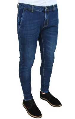 Jeans pantaloni uomo Cristiano Battistini BTR invernali con
