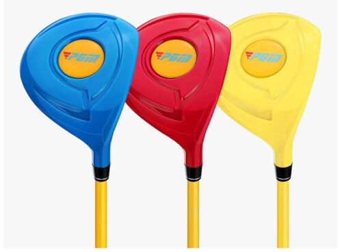 Golf Clubs Right Handed Plastics Head Children Drivers Wood Pole Carbon Shaft - Picture 12 of 20