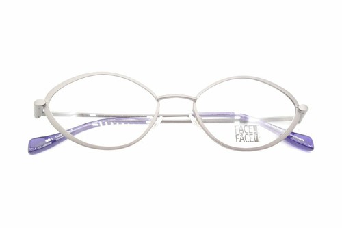Face a Face Glory 961 Gray Purple Oval Glasses Eyeglass Frame New - Picture 6 of 6