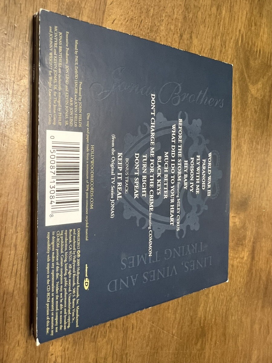 Jonas Brothers : Lines, Vines and Trying Times CD 50087130848| eBay
